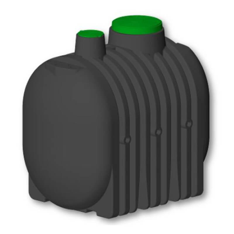 csapadékgyűjtő ciszterna, földbe süllyesztett esővízgyűjtő, esővíztároló, 5000 liter
